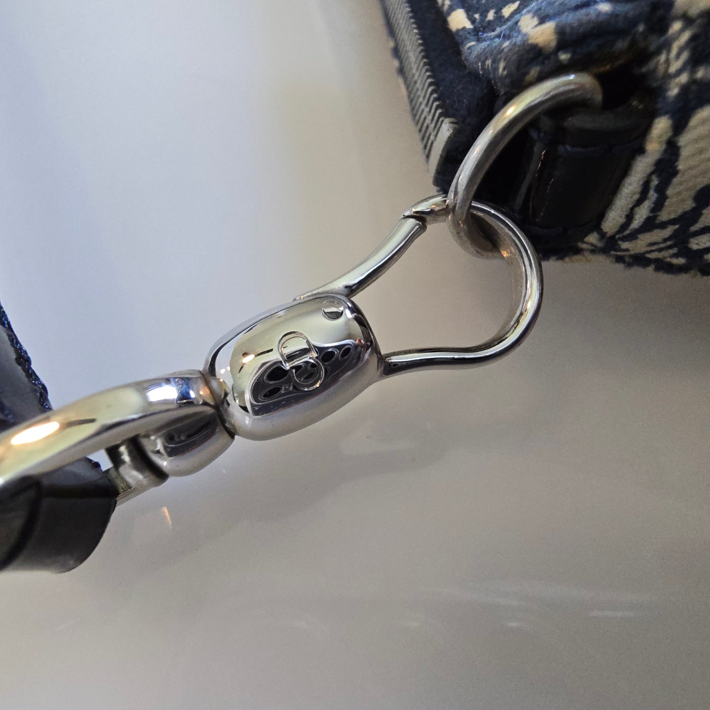 Dior Dragon Motif Mini Saddle Bag