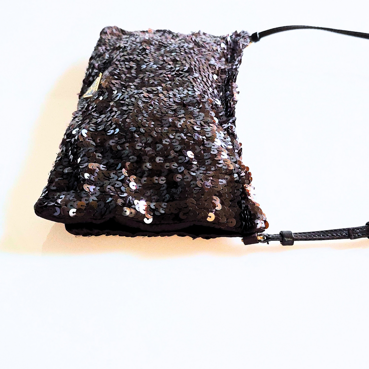 Prada Sequin Shoulder Flap Bag
