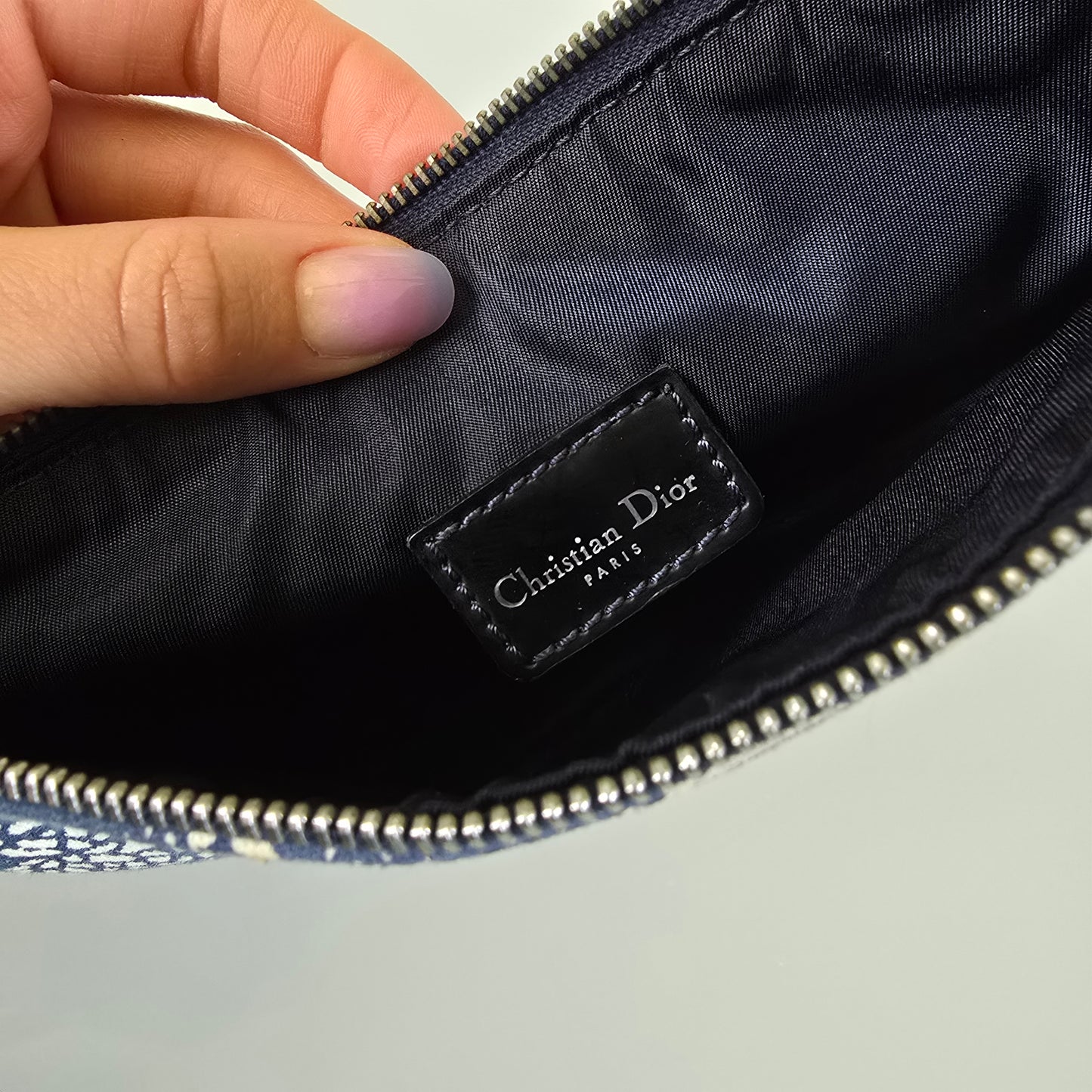 Dior Dragon Motif Mini Saddle Bag