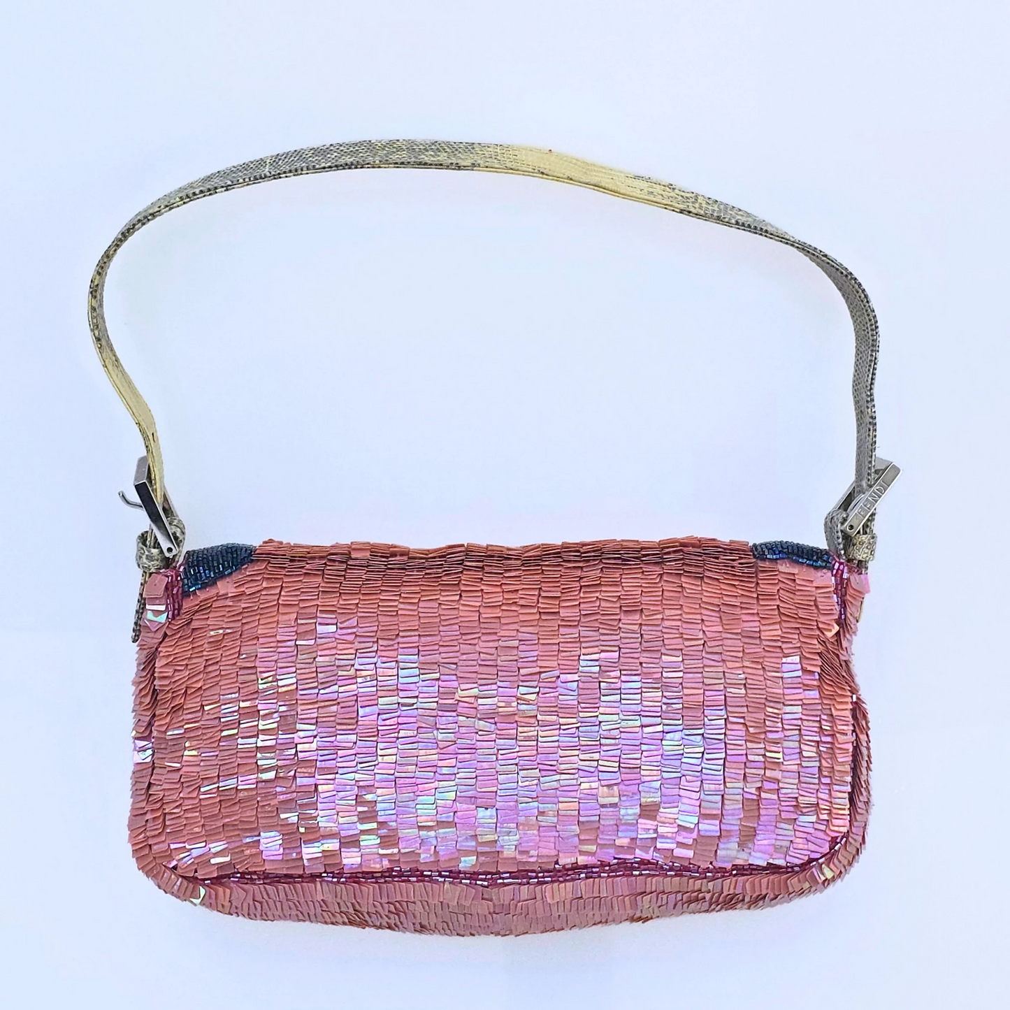 Fendi Baguette Sequins with Beaded Detail