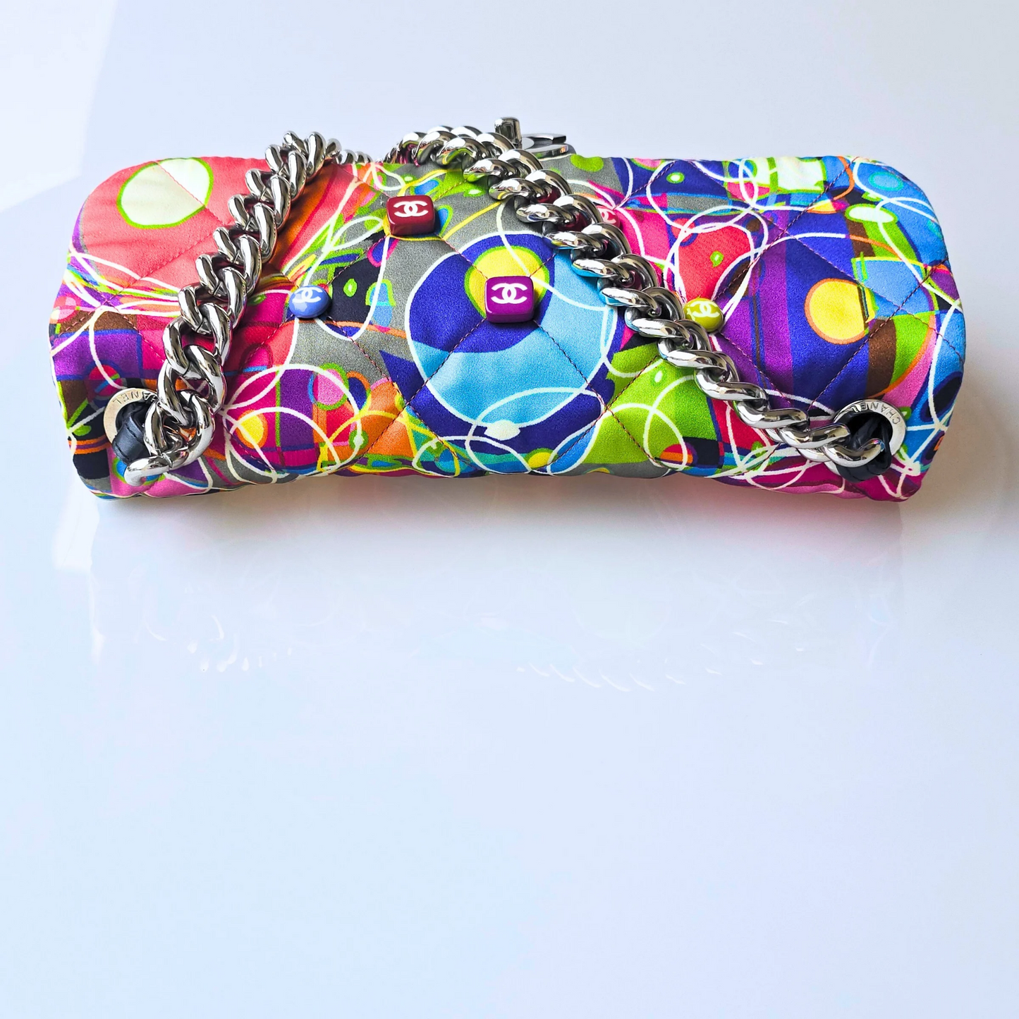 Chanel Kaleidoscope Multicolor Single Flap Bag