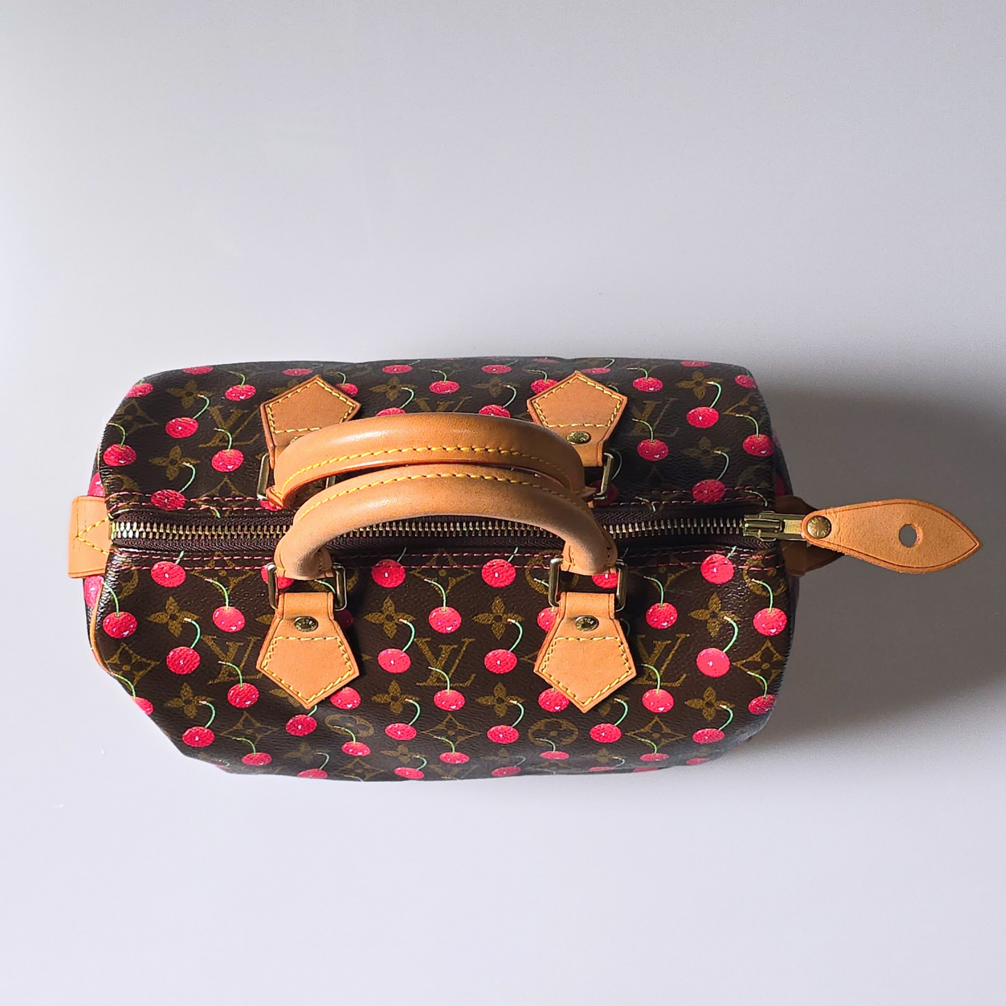 Louis Vuitton Cherry Speedy 25 Vintage