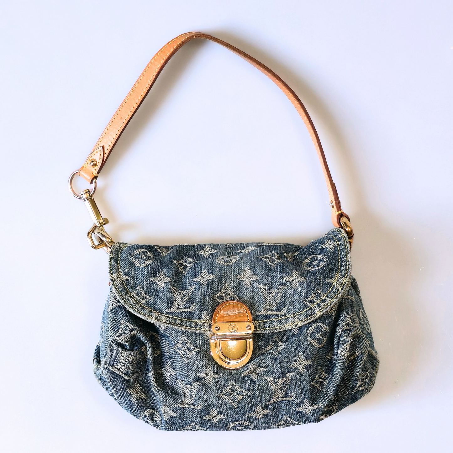 Louis Vuitton Mini Denim Pleaty