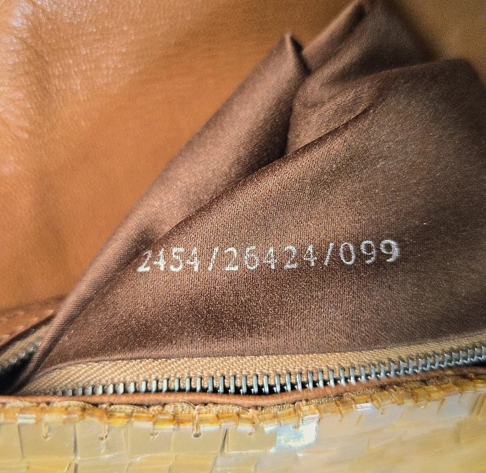 Fendi Sequin Baguette Warm Beige/Tan