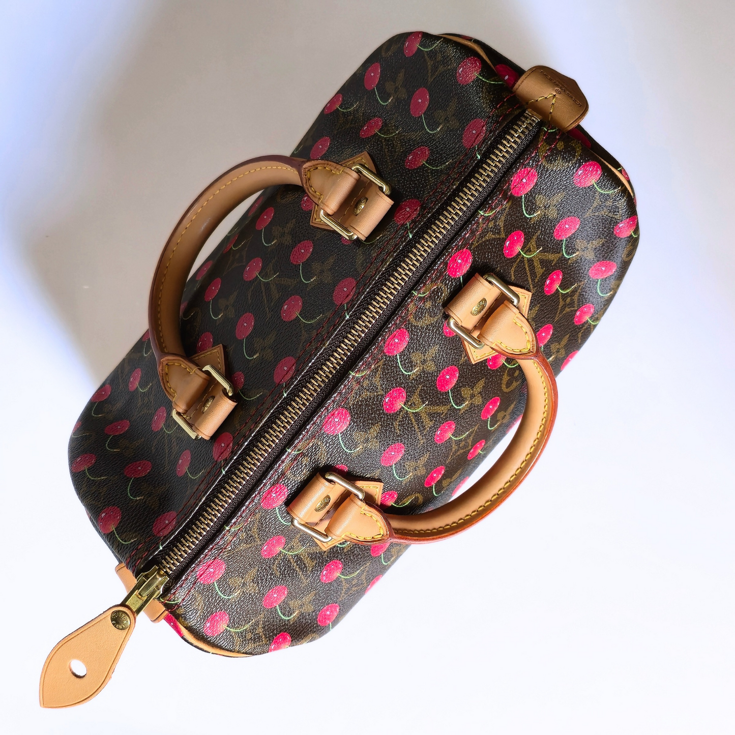 Louis Vuitton Cherry Speedy 25 Limited Edition Vintage