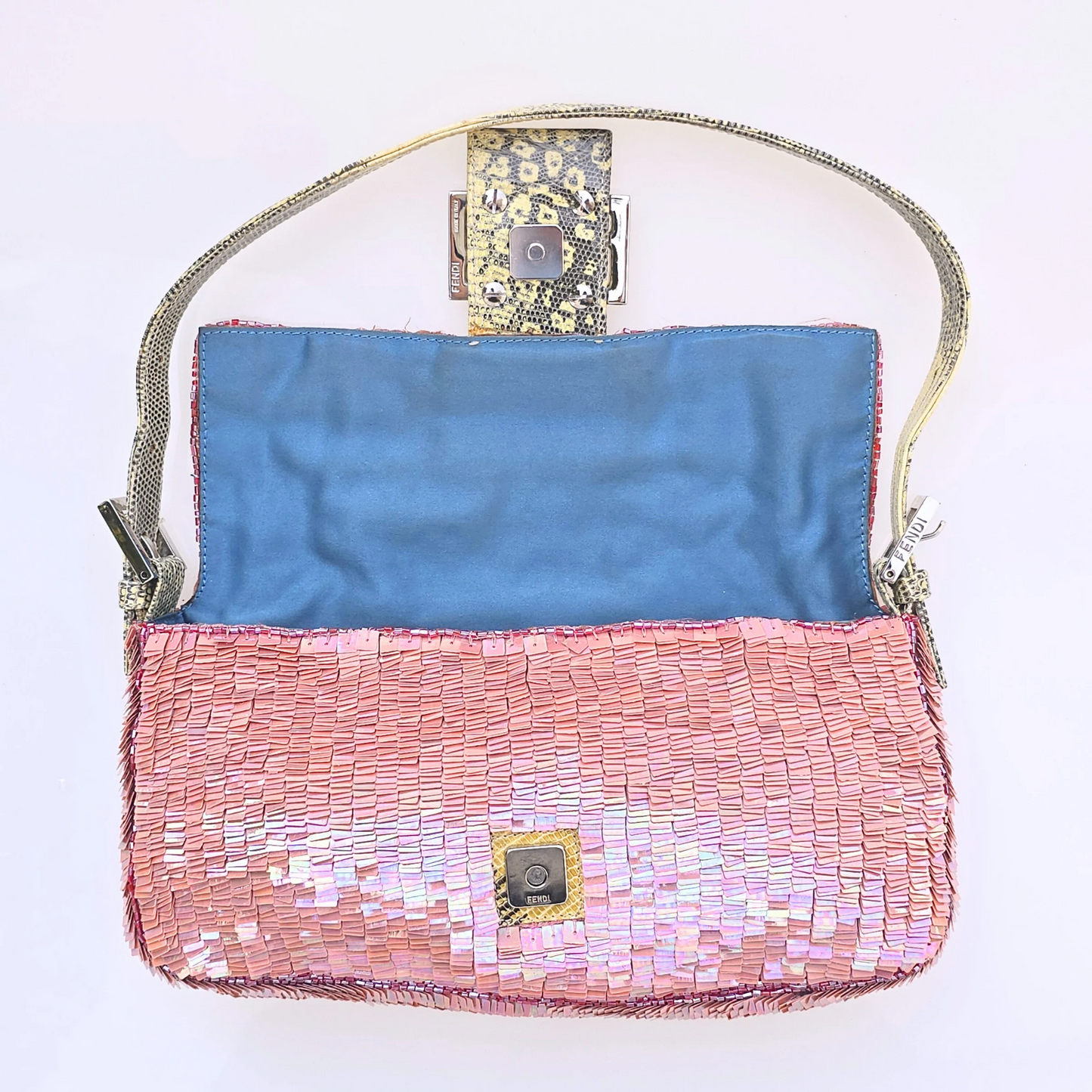 Fendi Baguette Sequins with Beaded Detail