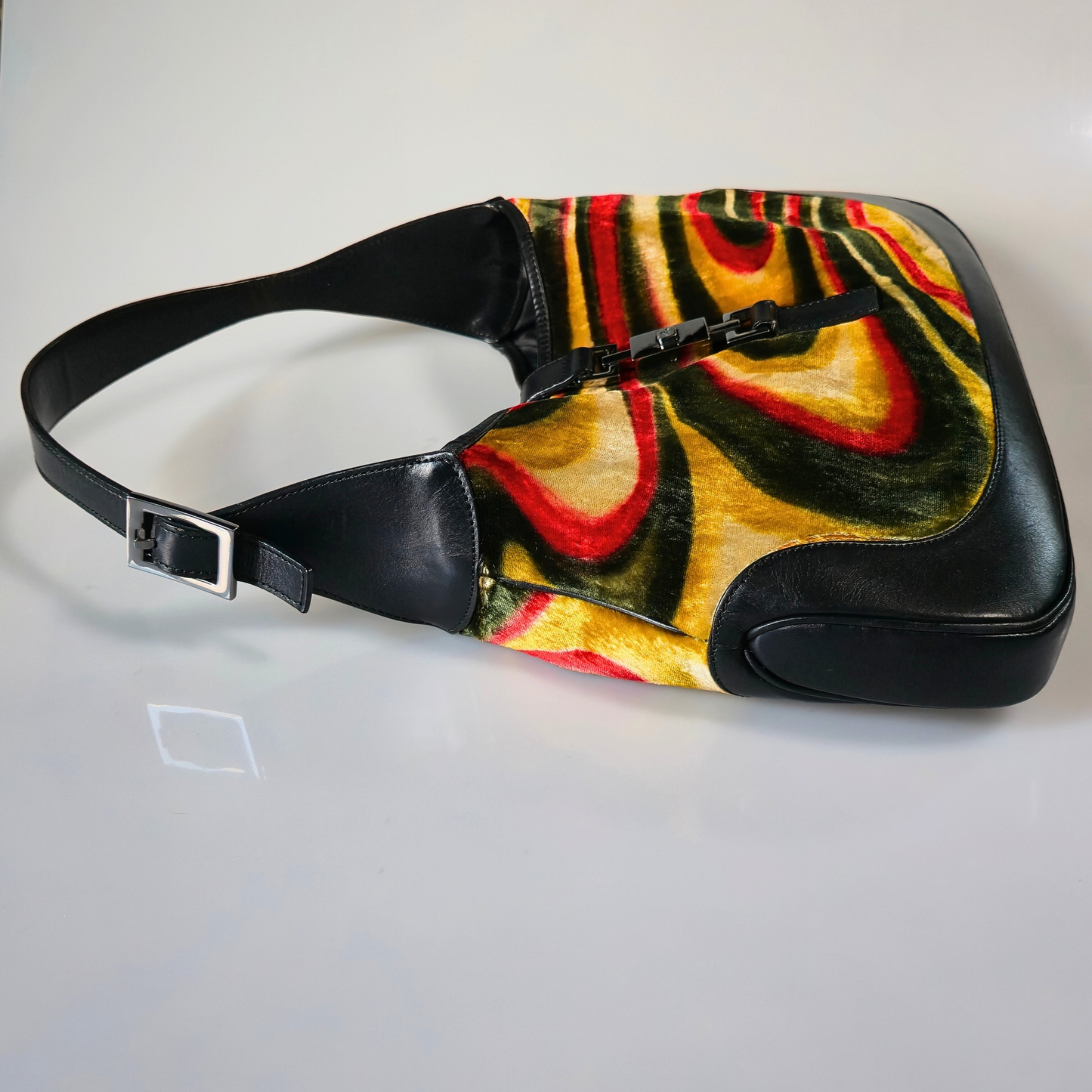 Gucci Jackie by Tom Ford Marbled Velvet