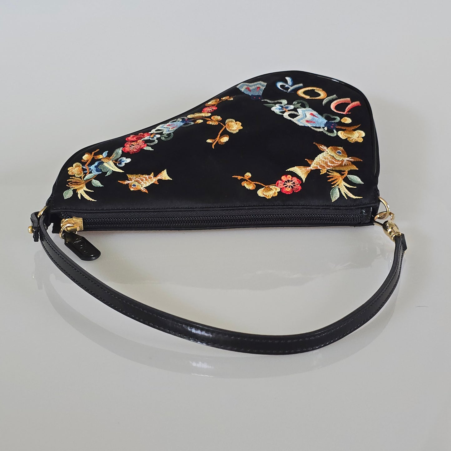 Dior Limited Edition Koi Fish Mini Saddle Bag