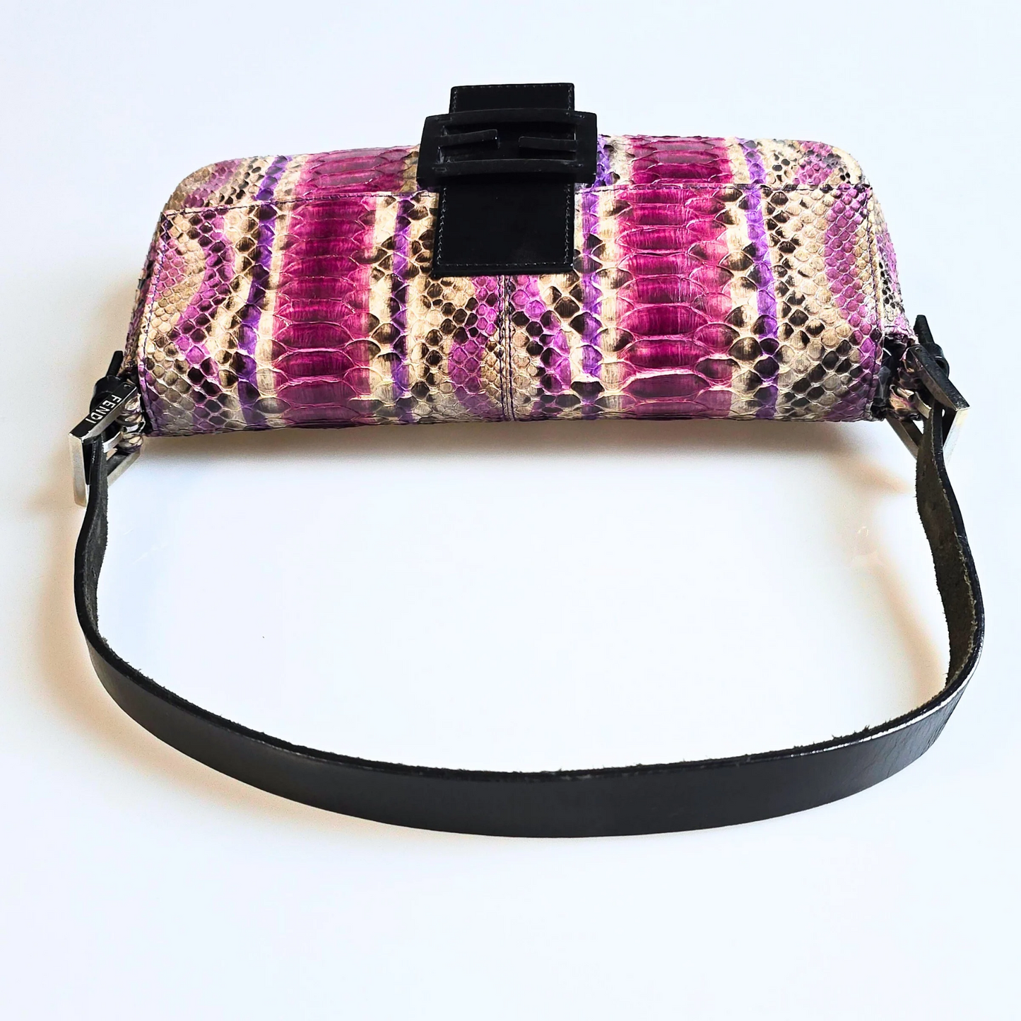 Fendi Baguette Python Leather