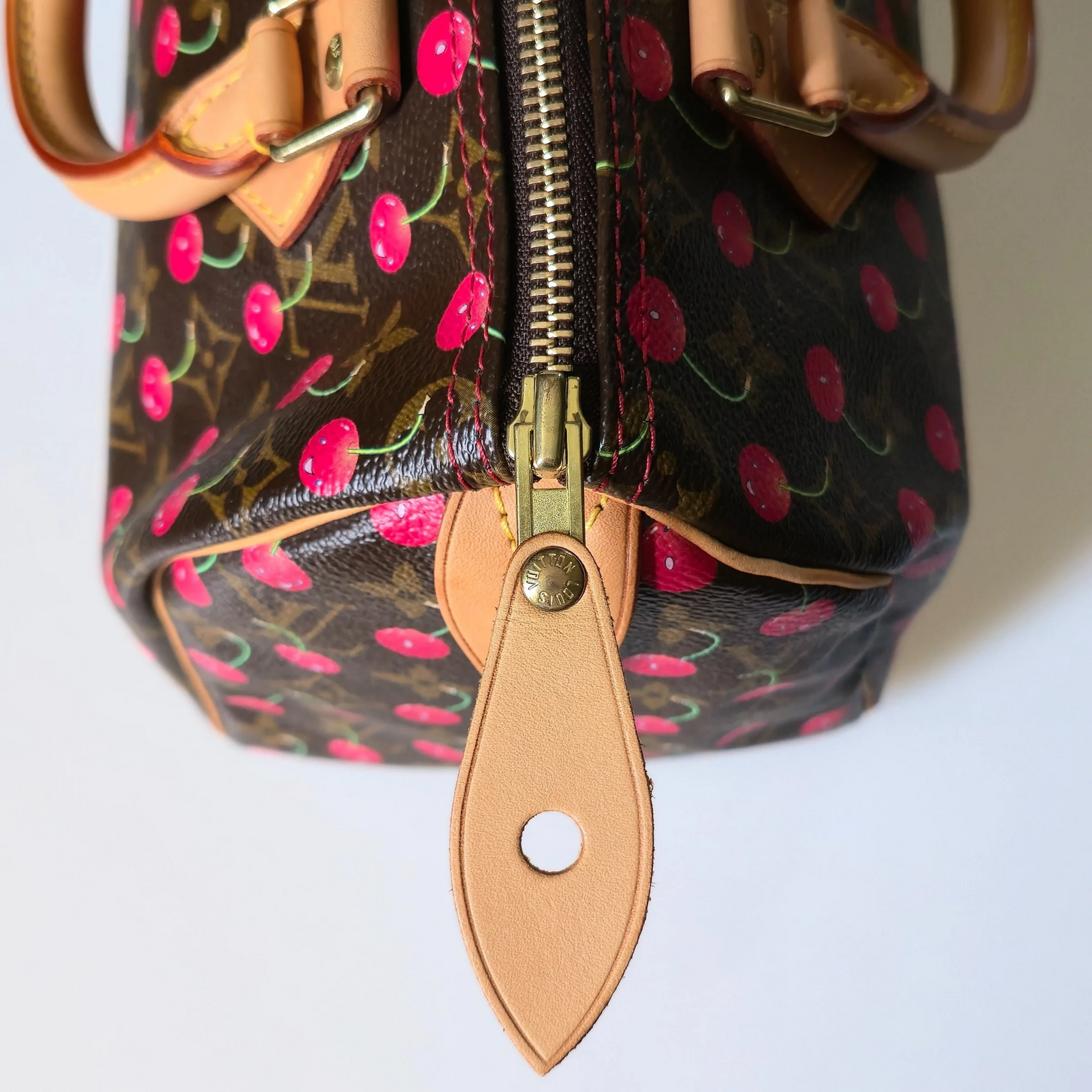 Louis Vuitton Cherry Speedy 25 Limited Edition Vintage
