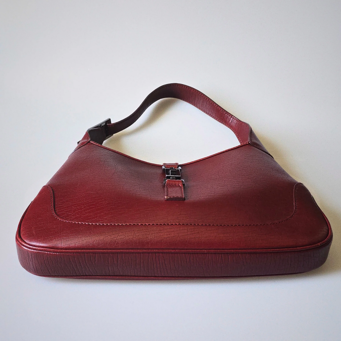 Gucci Jackie Red Leather Vintage