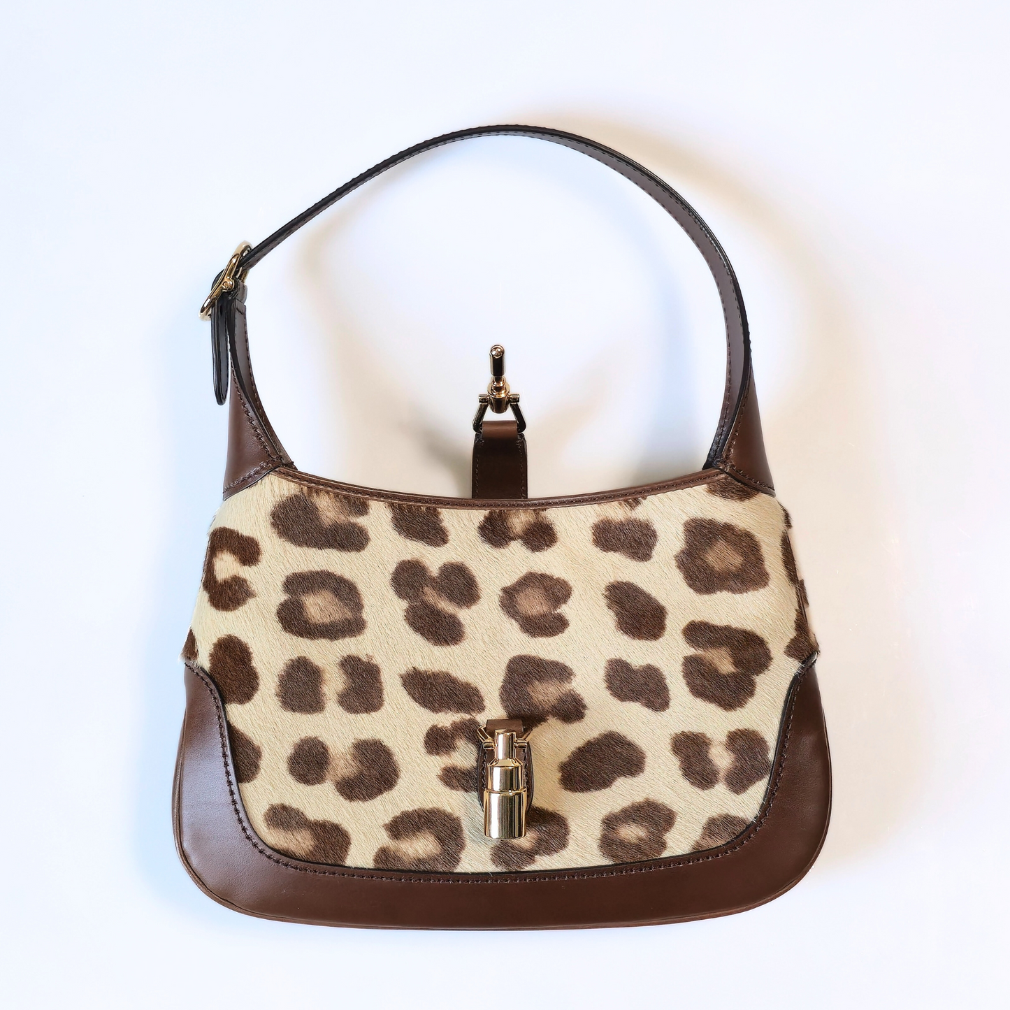 Gucci Jackie Leopard Pony Hair
