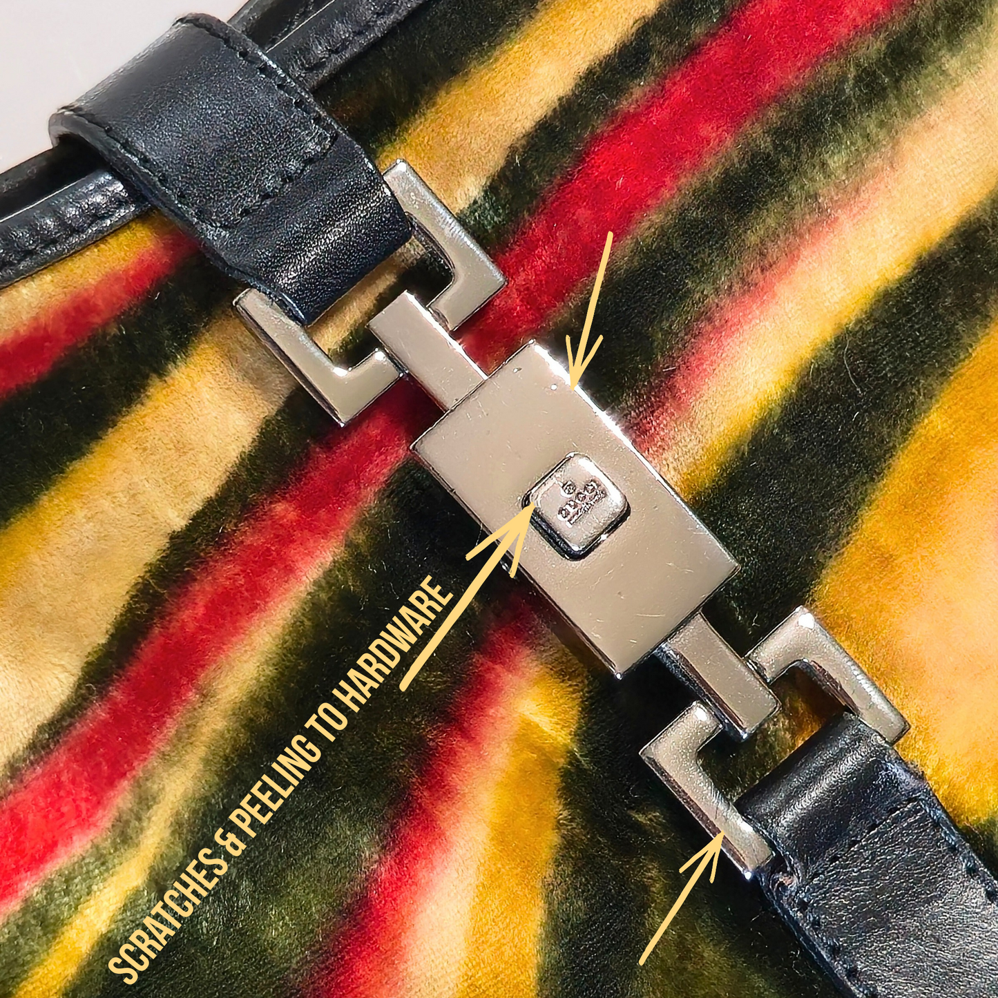 Gucci Jackie by Tom Ford Marbled Velvet