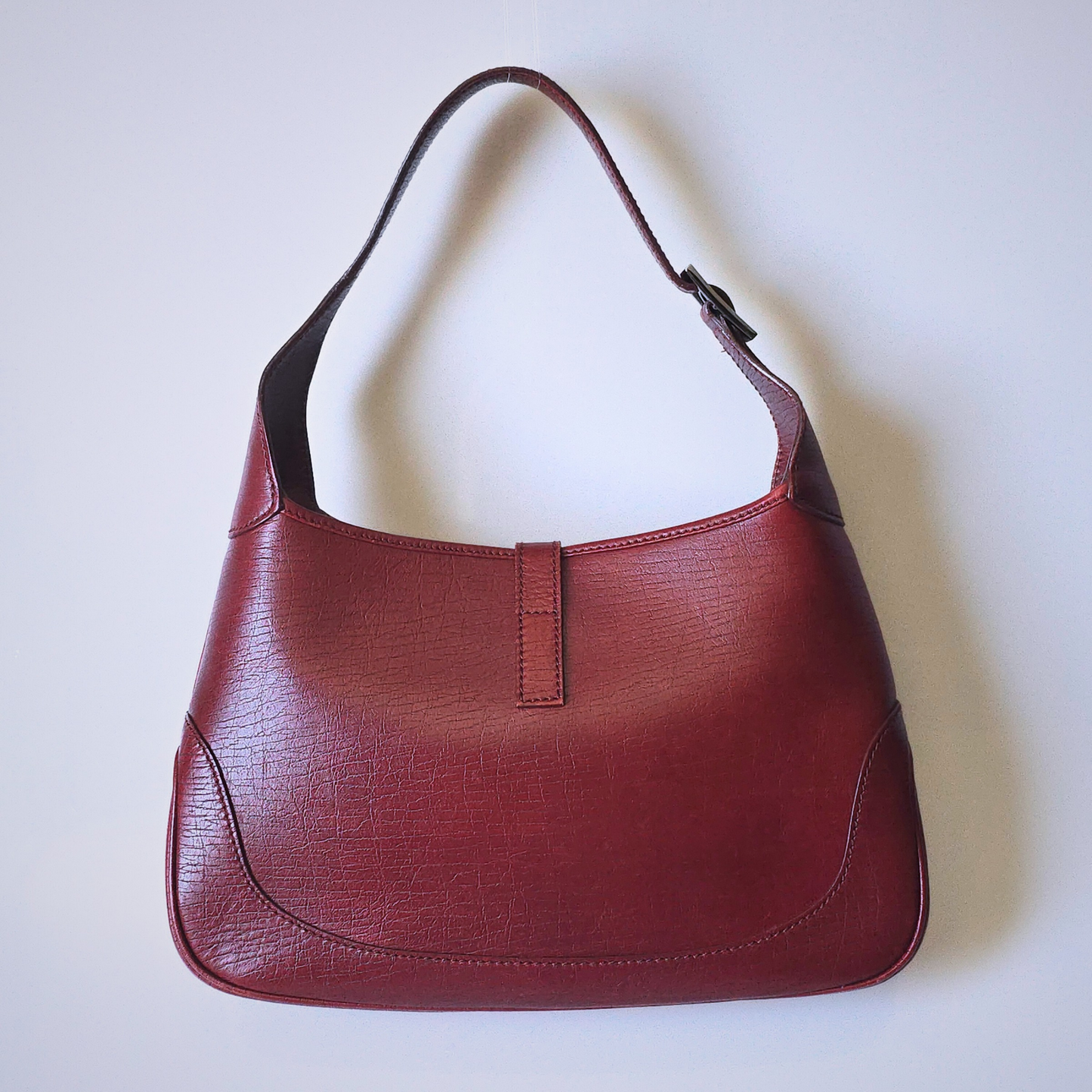 Gucci Jackie Red Leather Vintage