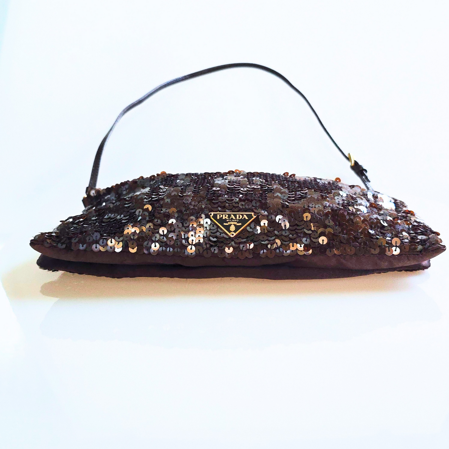 Prada Sequin Shoulder Flap Bag