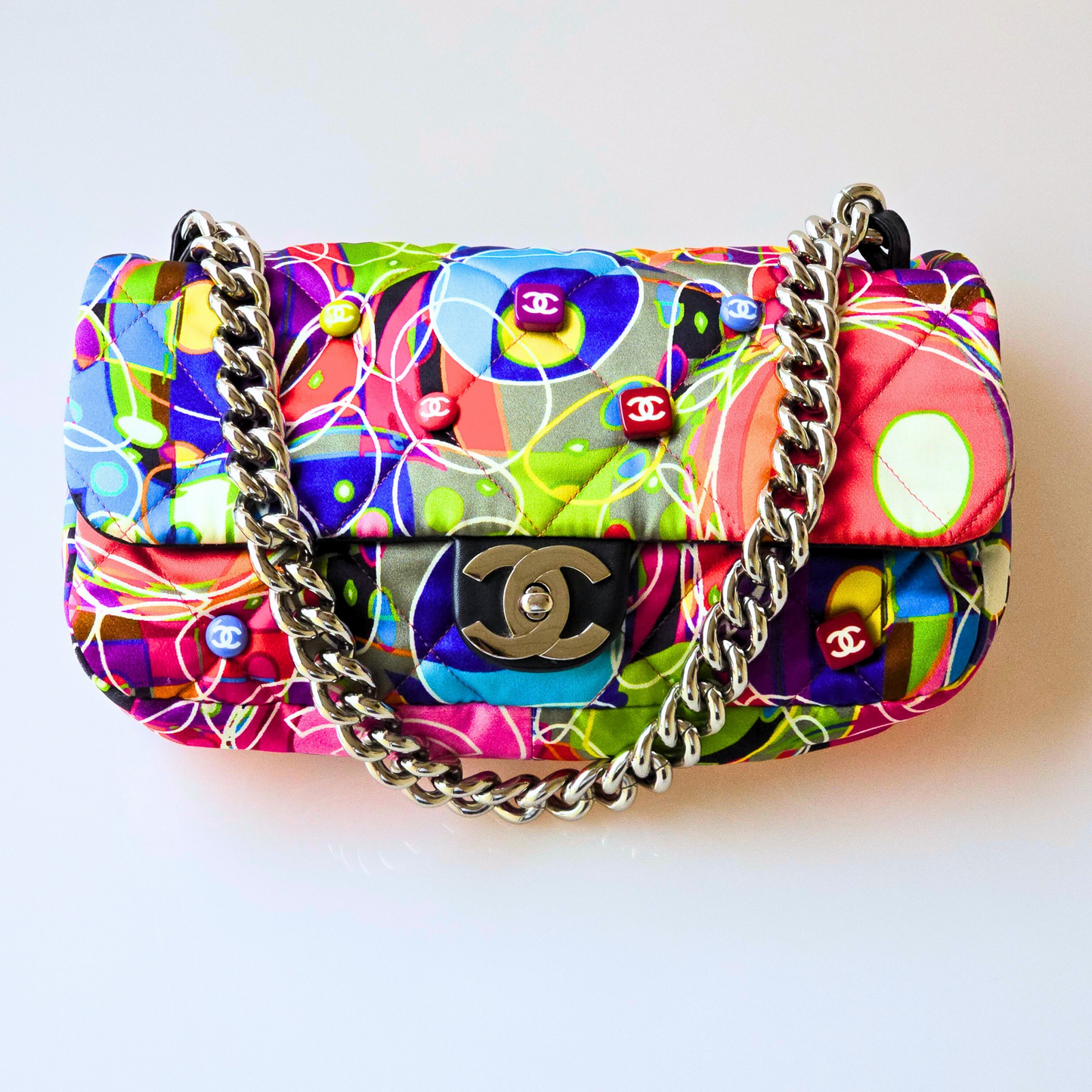Chanel Kaleidoscope Multicolor Single Flap Bag
