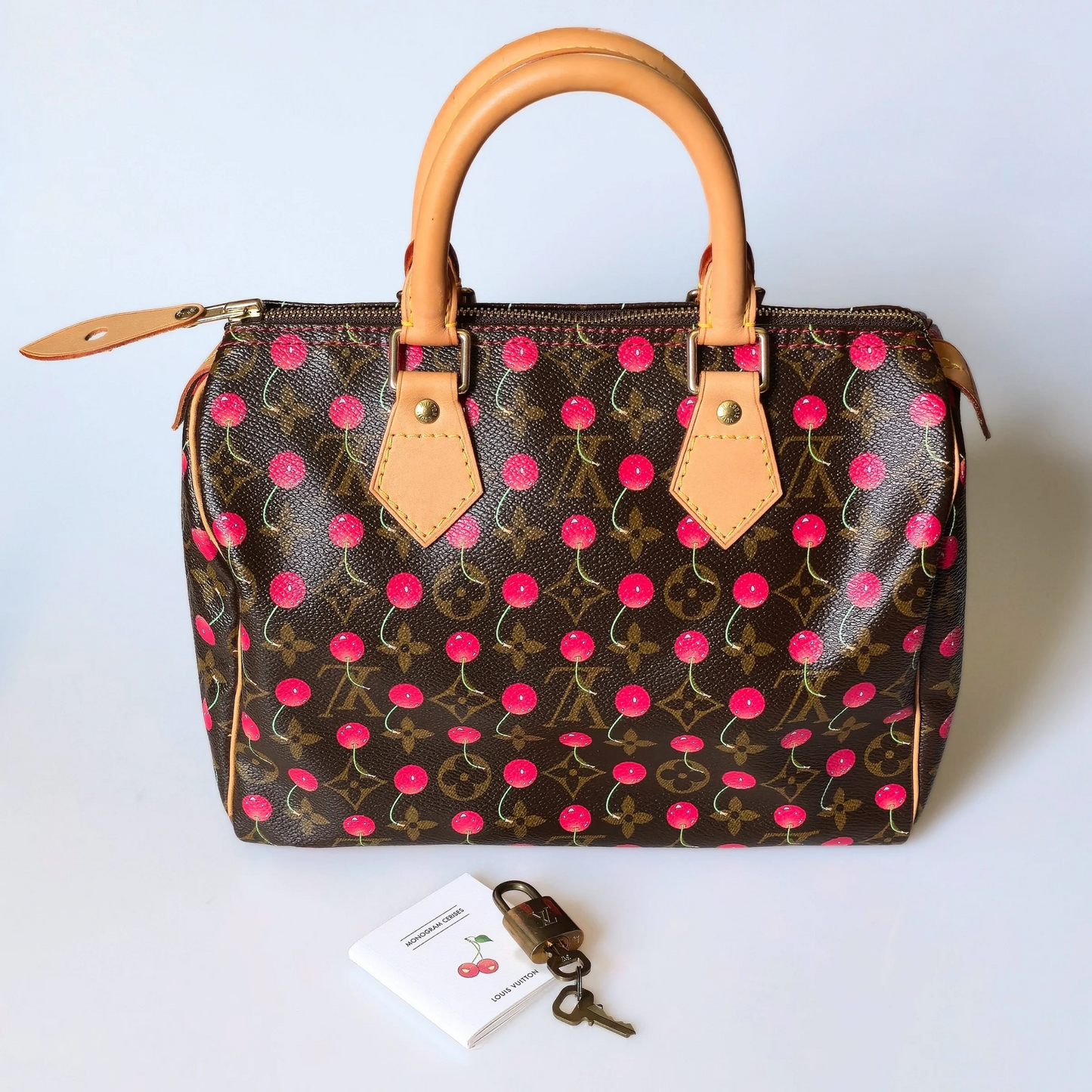Louis Vuitton Cherry Speedy 25 Limited Edition Vintage