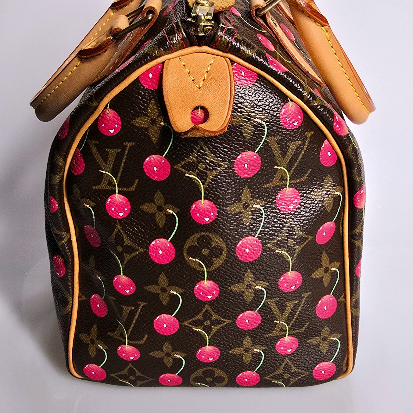 Louis Vuitton Cherry Speedy 25 Vintage