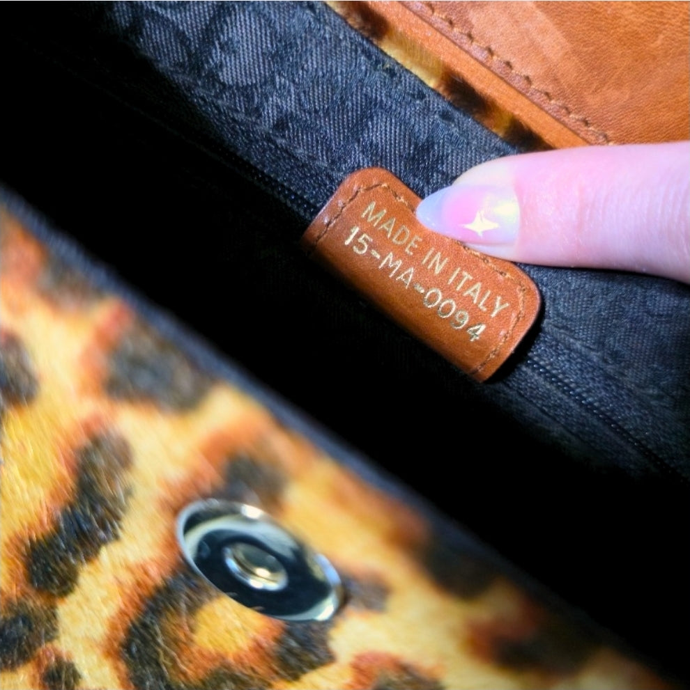 Dior Leopard Pony Hair Columbus
