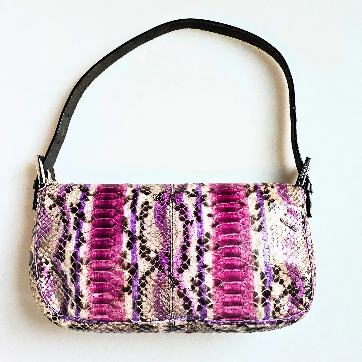 Fendi Baguette Python Leather