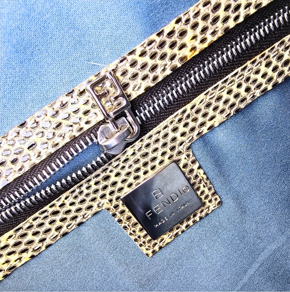 Fendi Baguette Sequins with Beaded Detail
