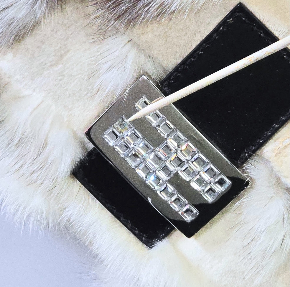 Fendi Baguette Mink Patchwork