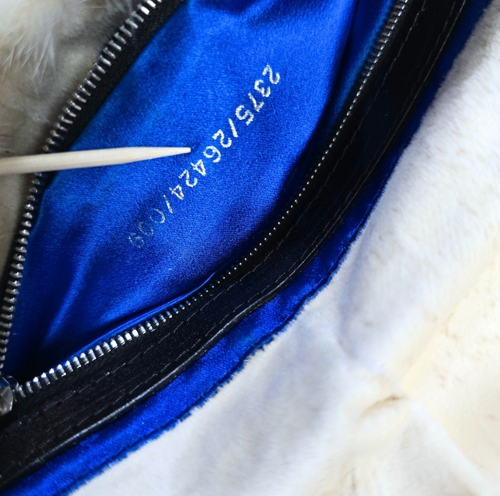 Fendi Baguette Mink Patchwork