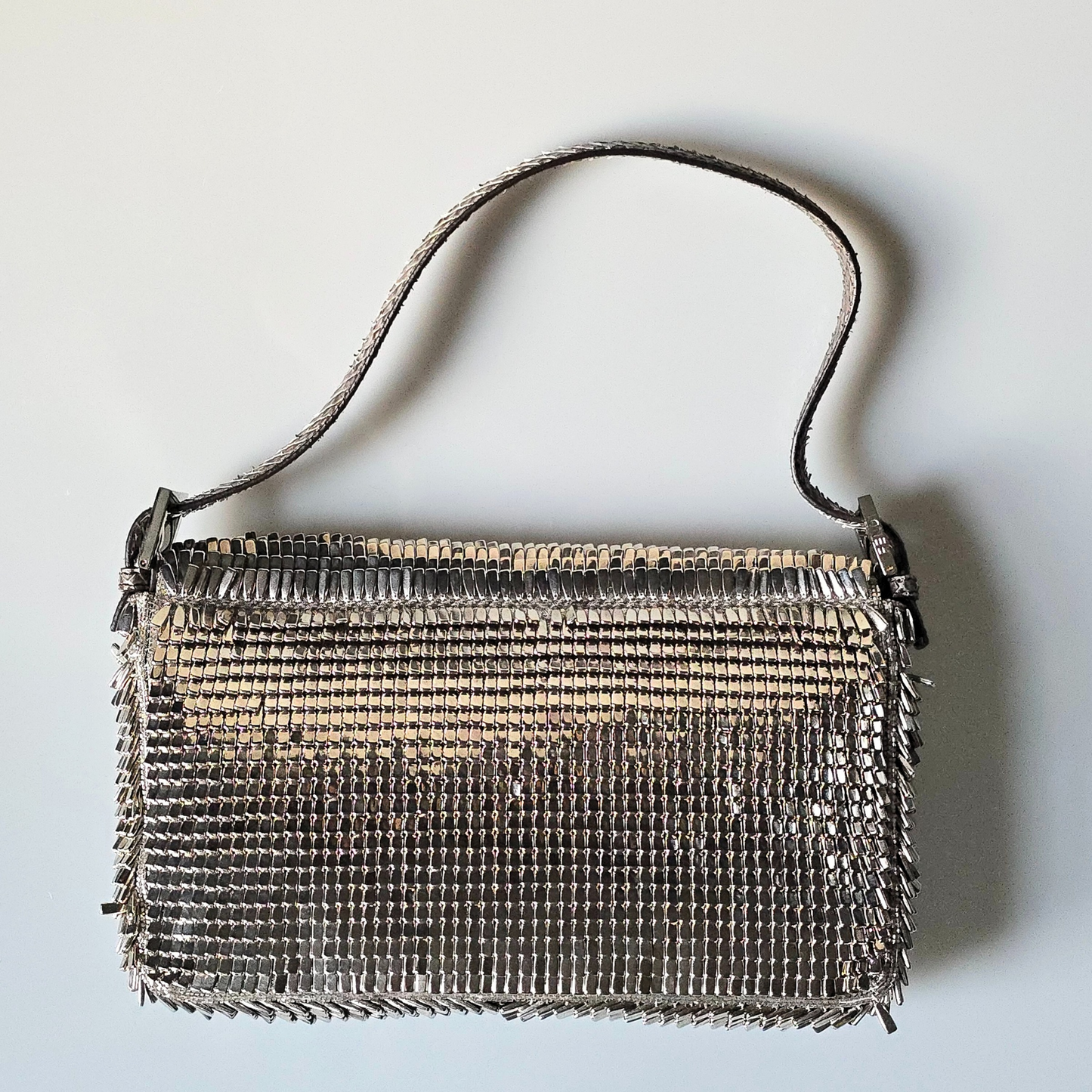 RESERVE ITEM- MISSWORLDWIDE Fendi Baguette Dragon Scale Armor
