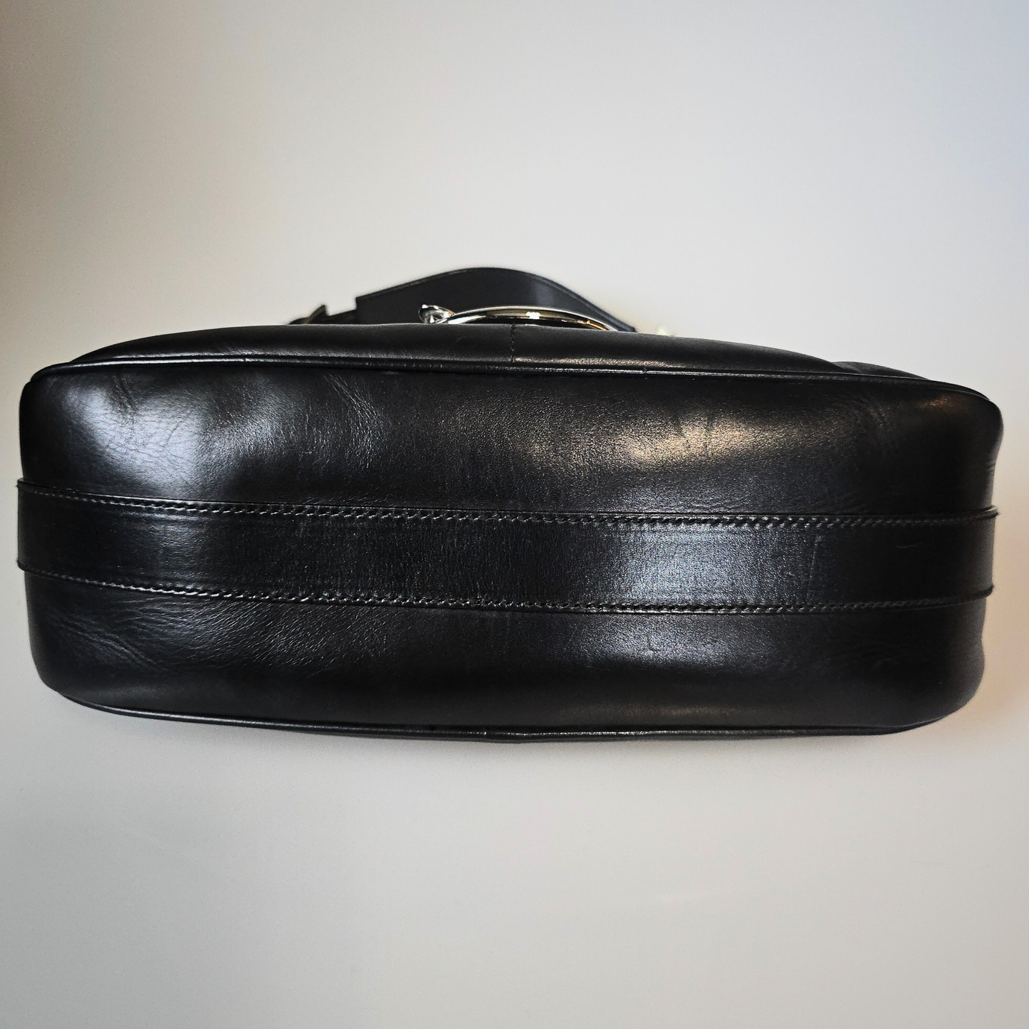 Dior Diva Shoulder Bag in Full Black Leather