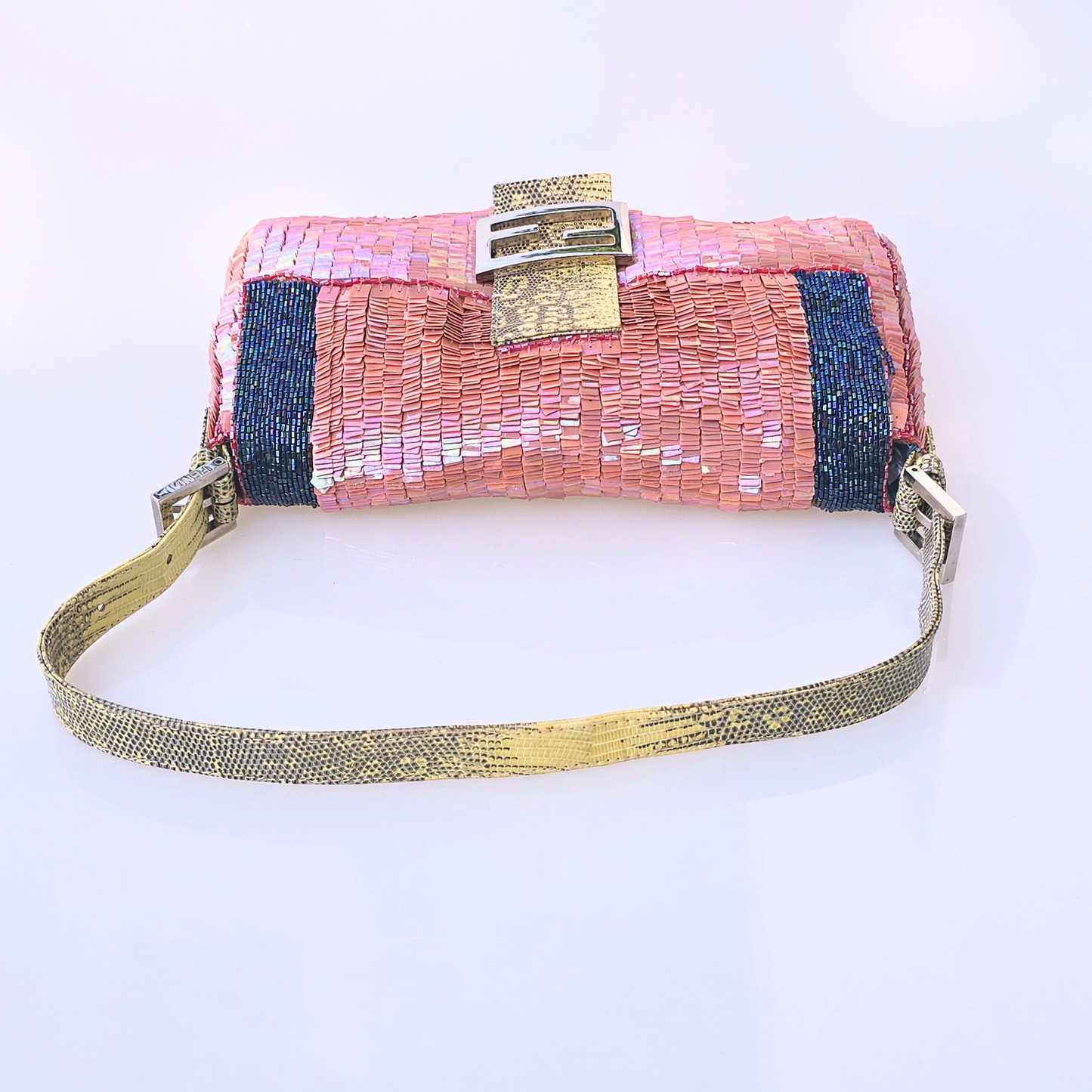 Fendi Baguette Sequins with Beaded Detail
