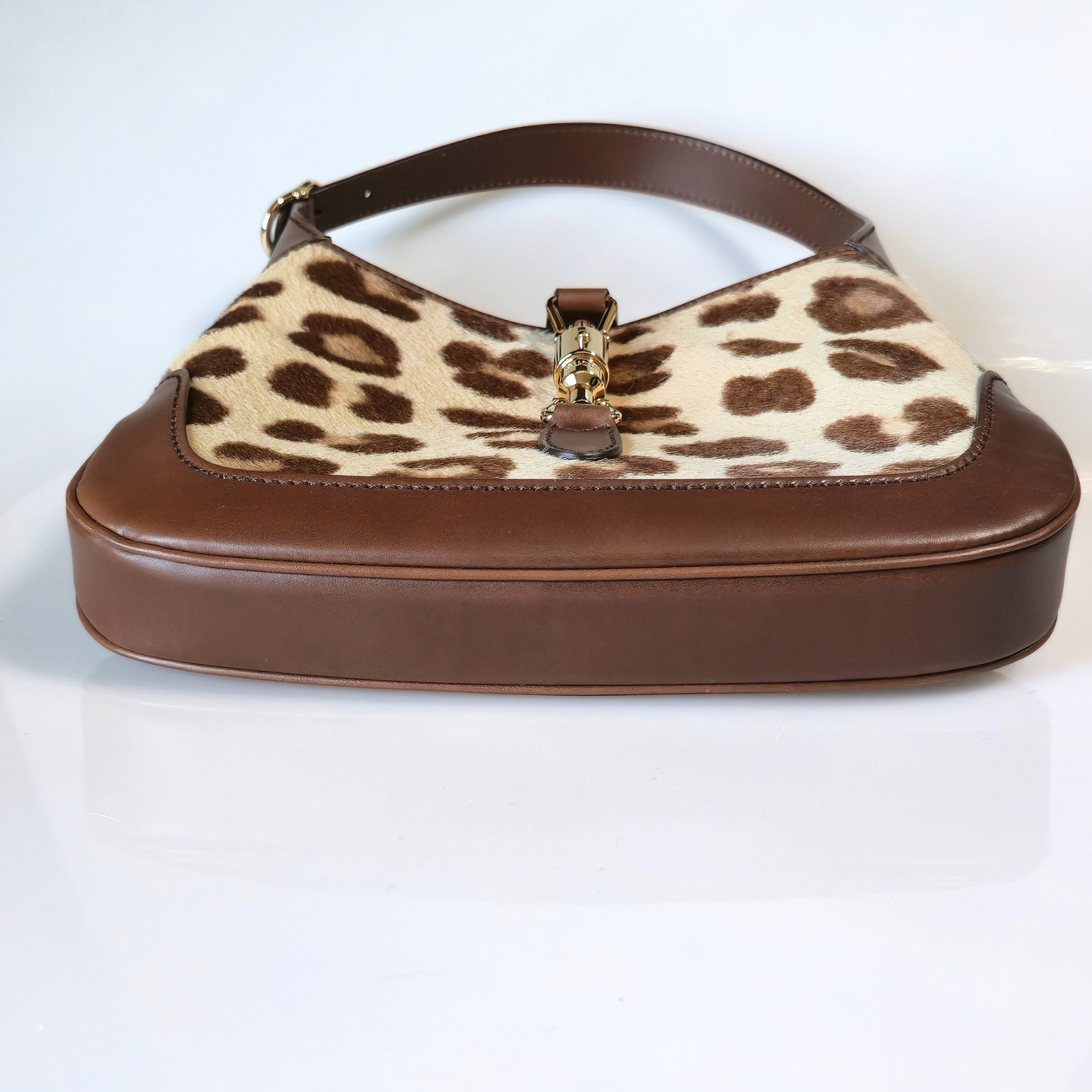 Gucci Jackie Leopard Pony Hair
