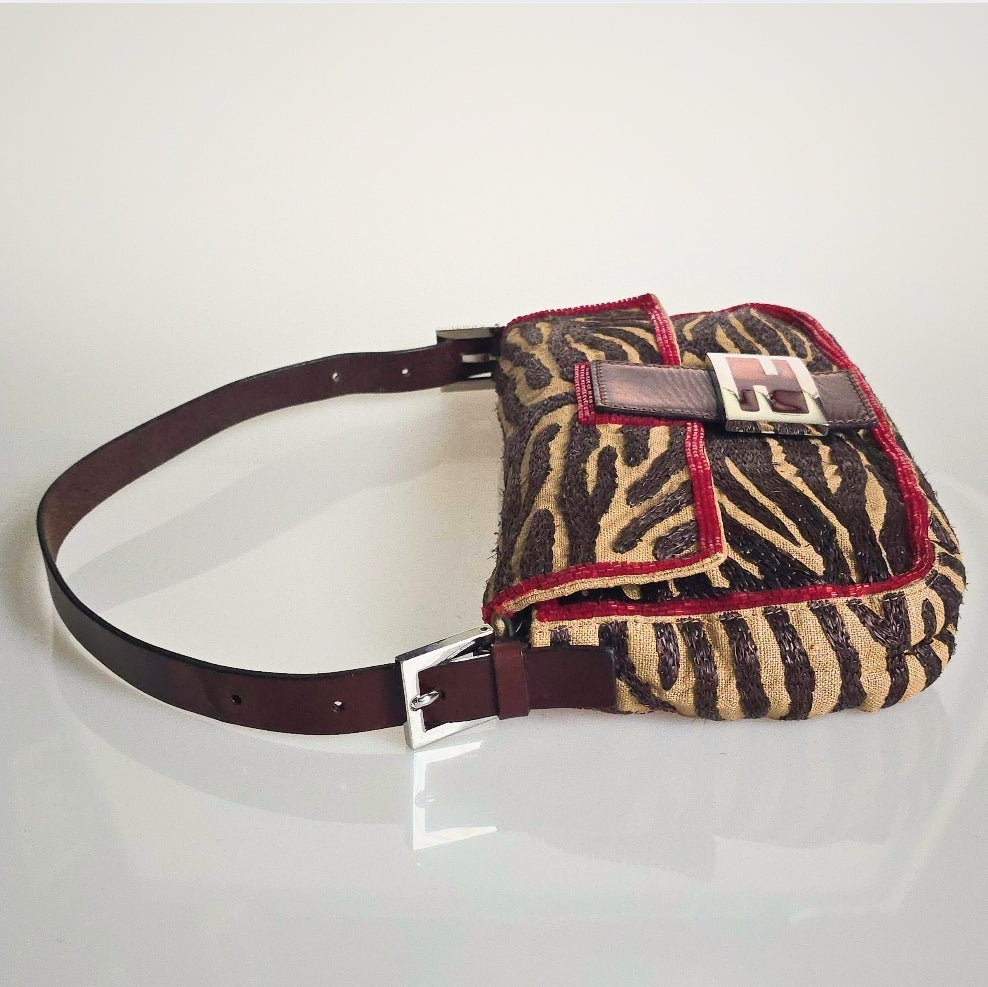 Fendi Baguette in Zebra/Tiger Stripes