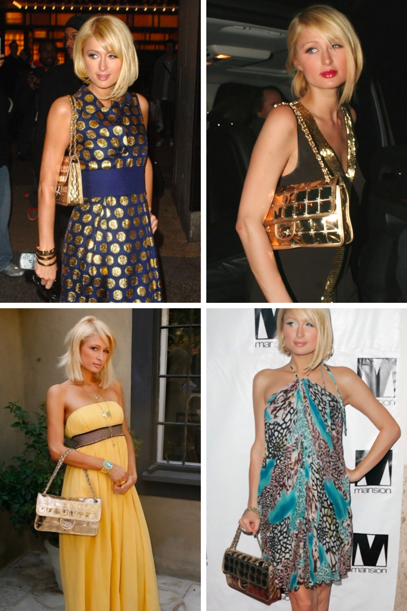 Chanel Gold Ice Cube Flap Bag