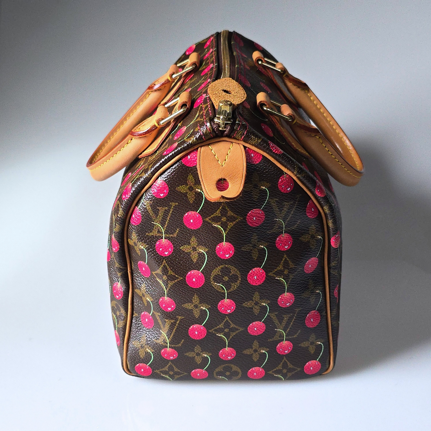 Louis Vuitton Cherry Speedy 25 Vintage