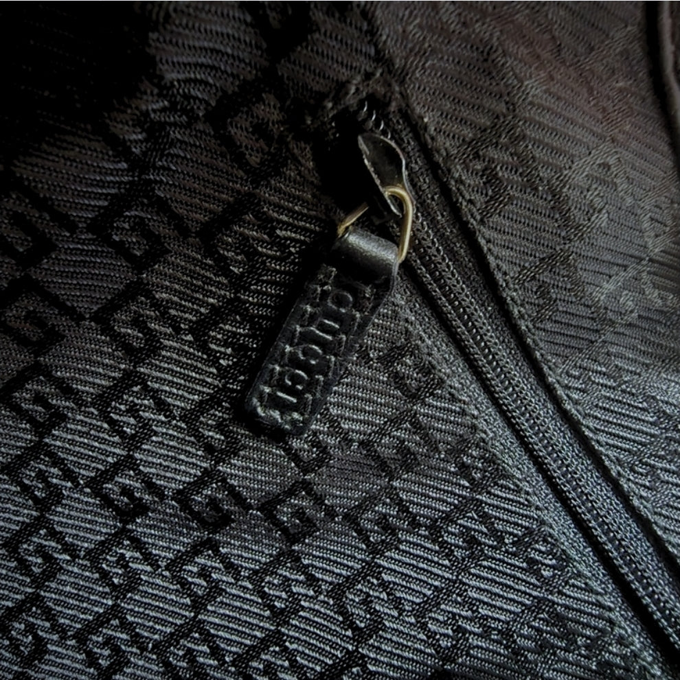 Gucci Jackie Vintage Suede with Gold Hardware