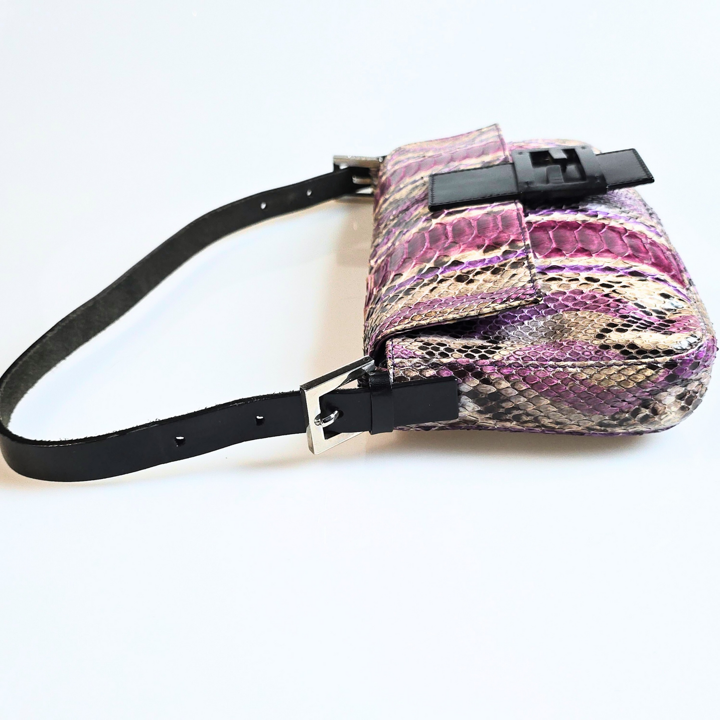 Fendi Baguette Python Leather