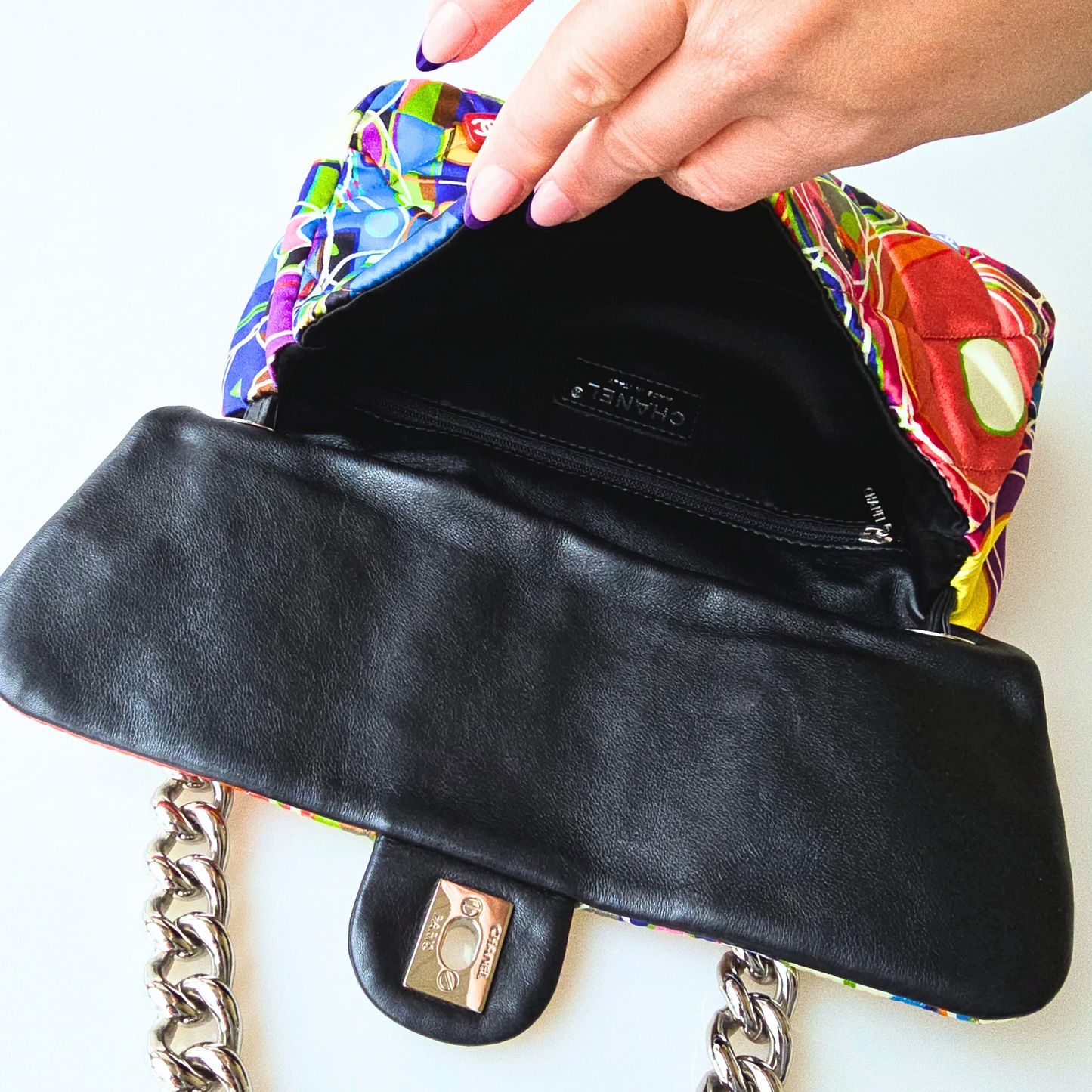 Chanel Kaleidoscope Multicolor Single Flap Bag