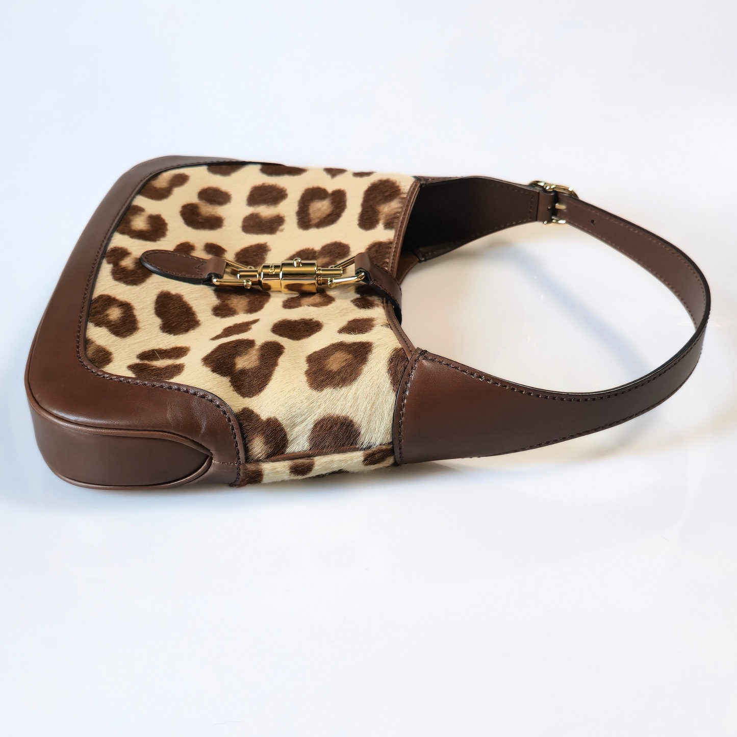 Gucci Jackie Leopard Pony Hair