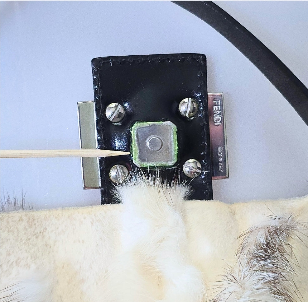 Fendi Baguette Mink Patchwork