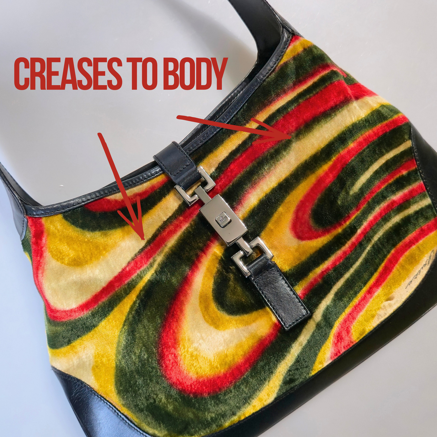Gucci Jackie by Tom Ford Marbled Velvet