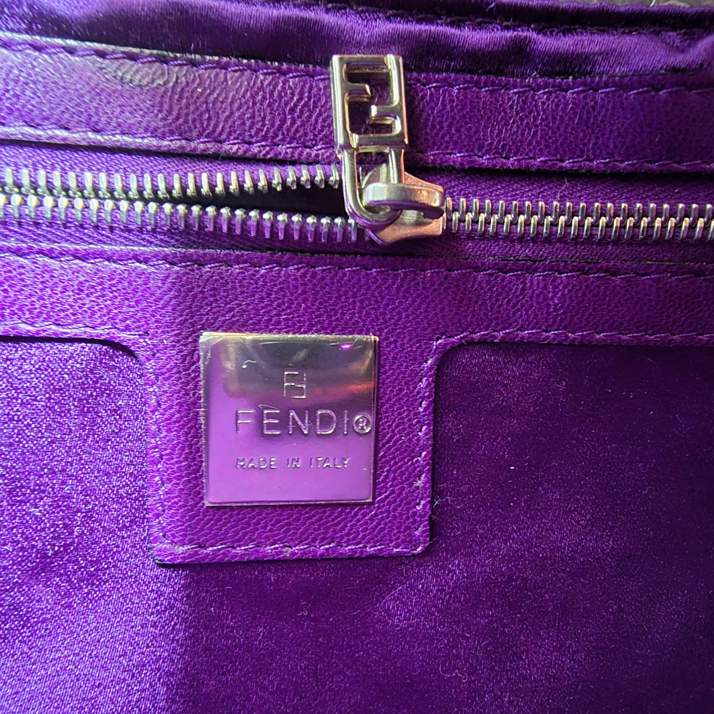 Fendi Baguette Ombre Python