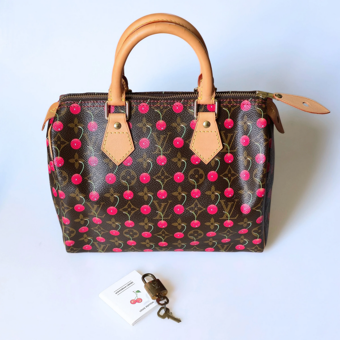 Louis Vuitton Cherry Speedy 25 Limited Edition Vintage