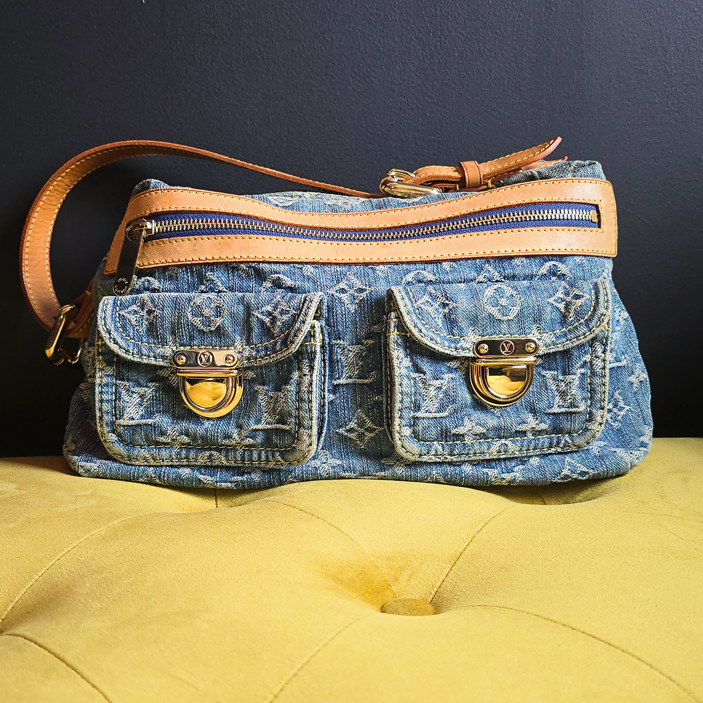Louis Vuitton Denim Baggy PM