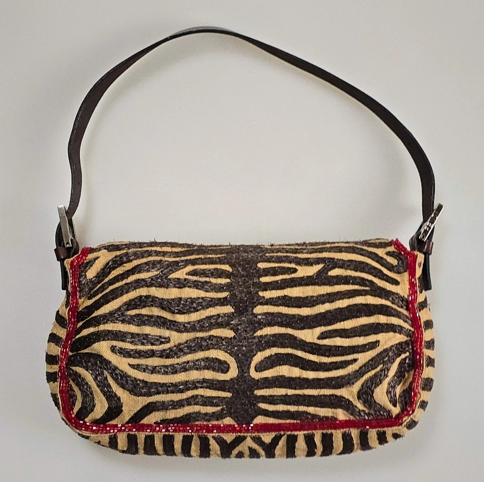 Fendi Baguette in Zebra/Tiger Stripes