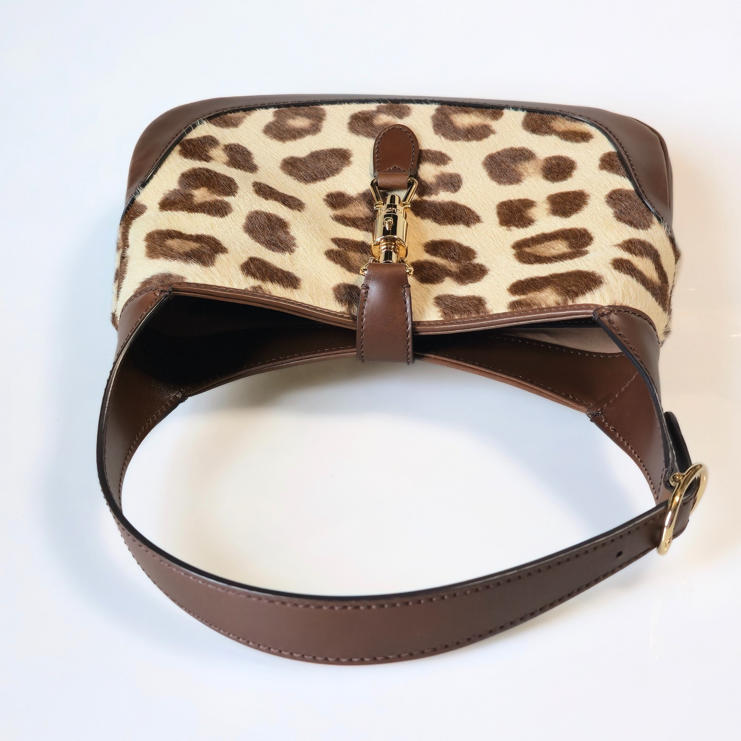 Gucci Jackie Leopard Pony Hair