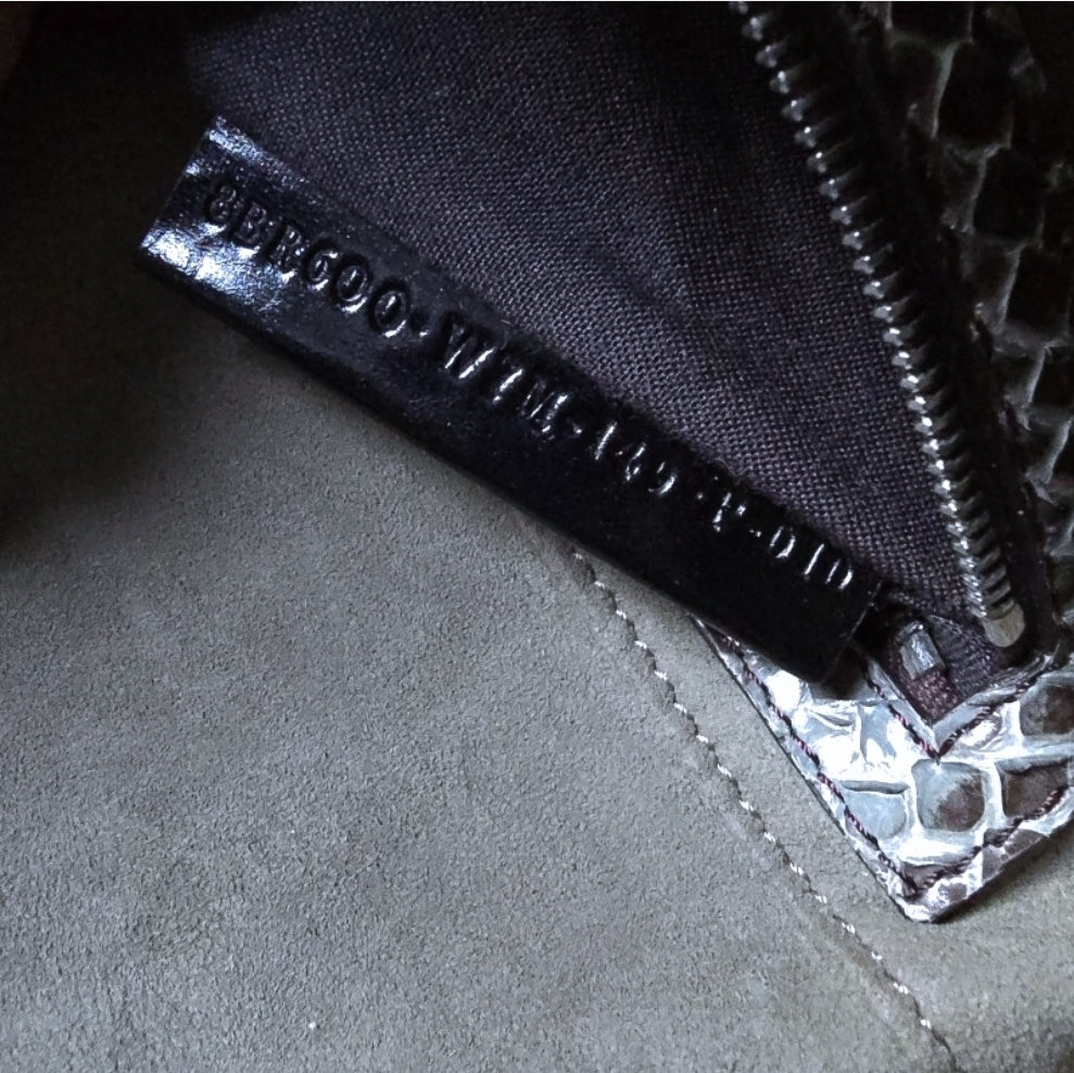 RESERVE ITEM- MISSWORLDWIDE Fendi Baguette Dragon Scale Armor