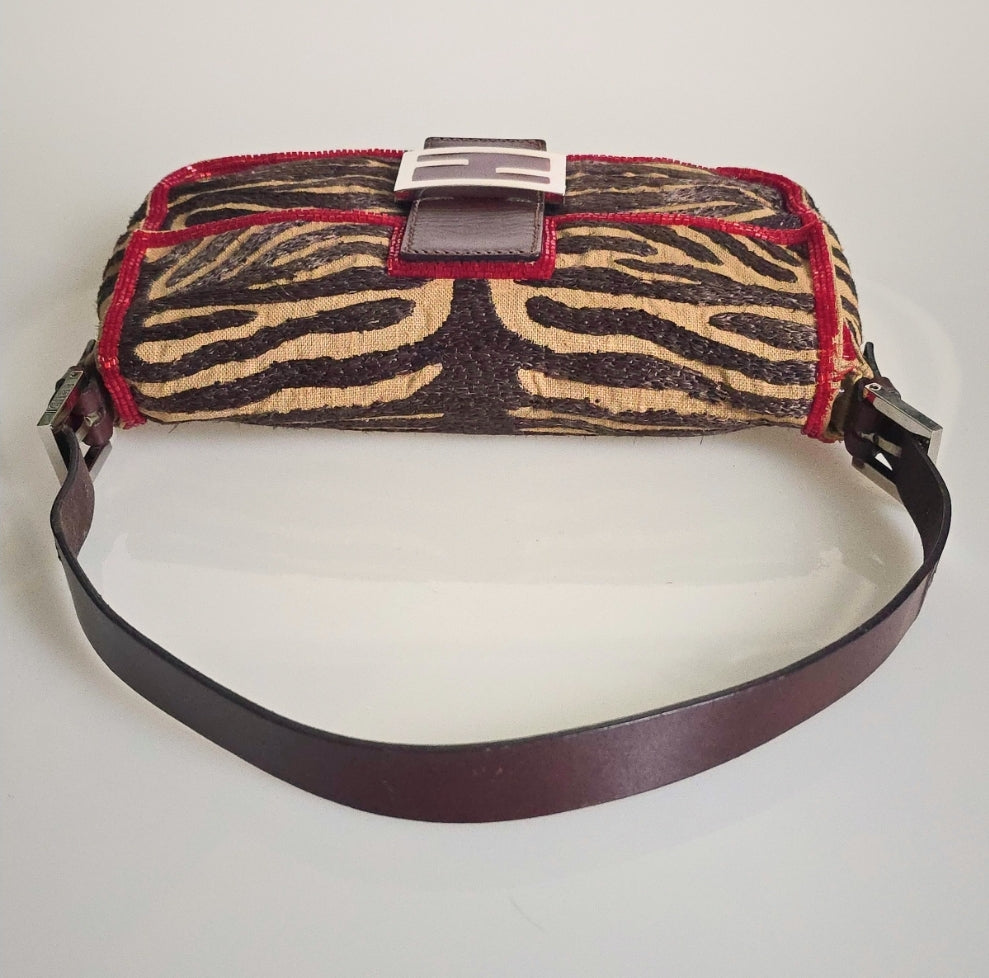 Fendi Baguette in Zebra/Tiger Stripes