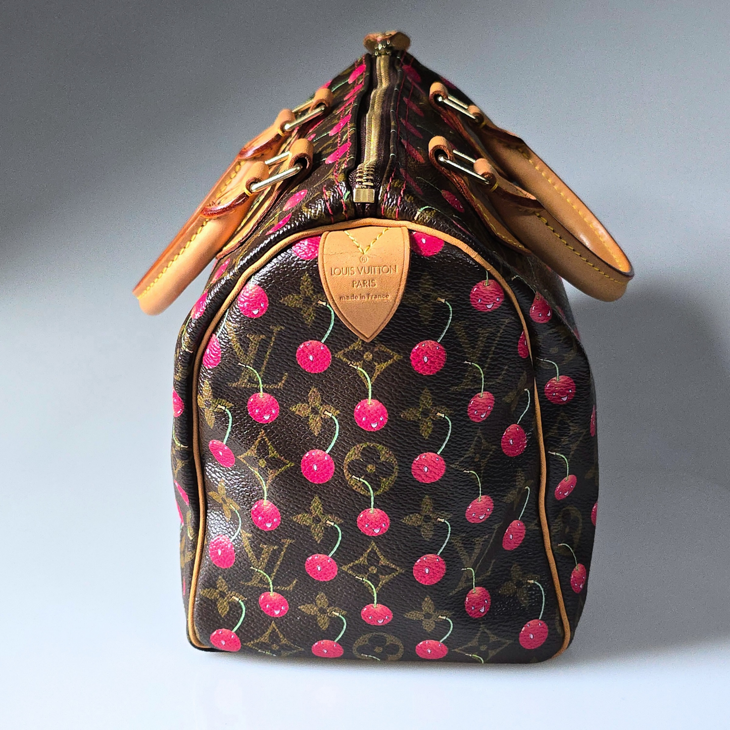 Louis Vuitton Cherry Speedy 25 Vintage
