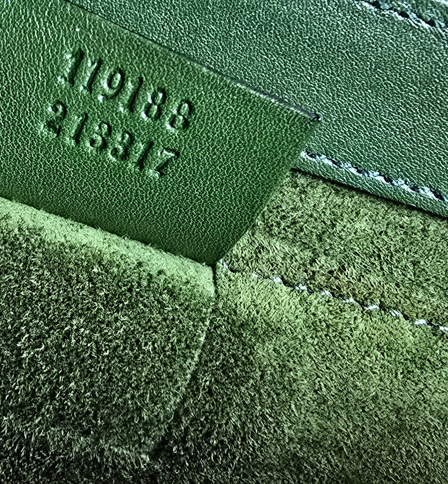 Gucci by Tom Ford Horsebit Clutch Bag XL Green Python Leather