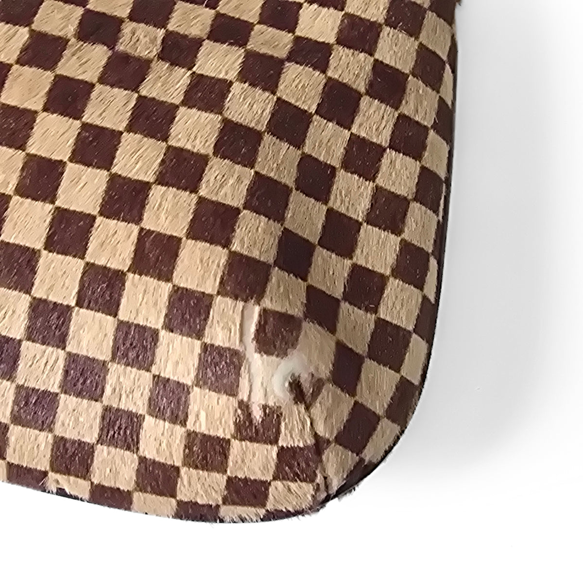 Louis Vuitton Damier Ebene Sauvage Tigre Pony-Hair